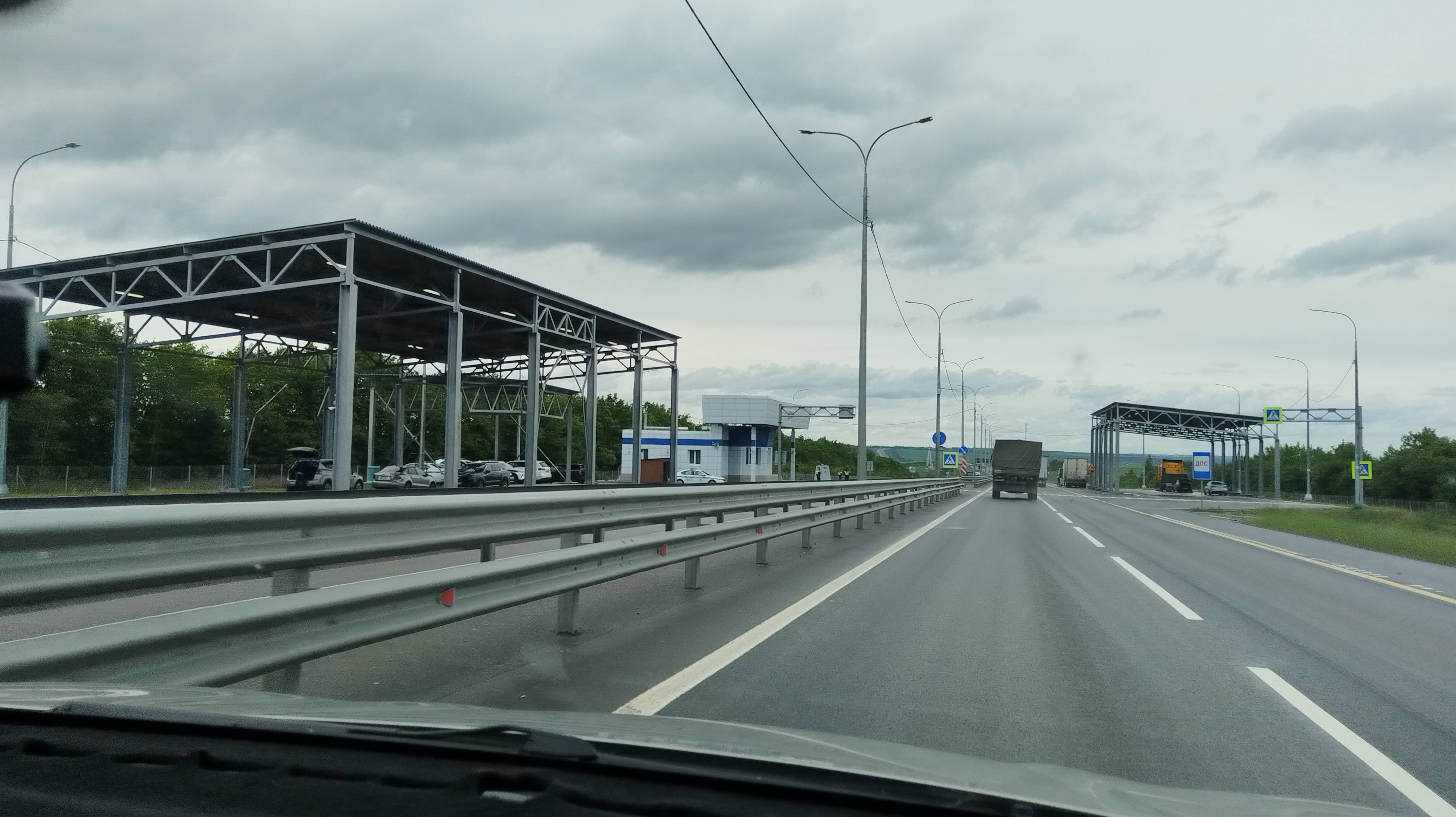 От Воронежа до Нальчика по трассе М 4 Дон. Граница Воронежской и Ростовской области. Часть 4 смотреть онлайн