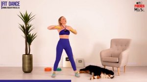 Baila en CASA para Bajar de Peso   Danza Fit TOP   25 min