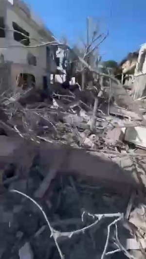 последстаия Тель-Авива всё больше напоминают Сектор Газа