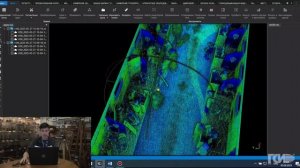 Демонстрация функции удаления движущихся объектов в ПО GoSLAM Lidar Works