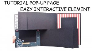 СЕМЕЙНЫЙ ФОТОАЛЬБОМ В МОРСКОМ СТИЛЕ / СТРАНИЦА № 3 / СКРАП / ИНТЕРАКТИВНЫЙ ЭЛЕМЕНТ