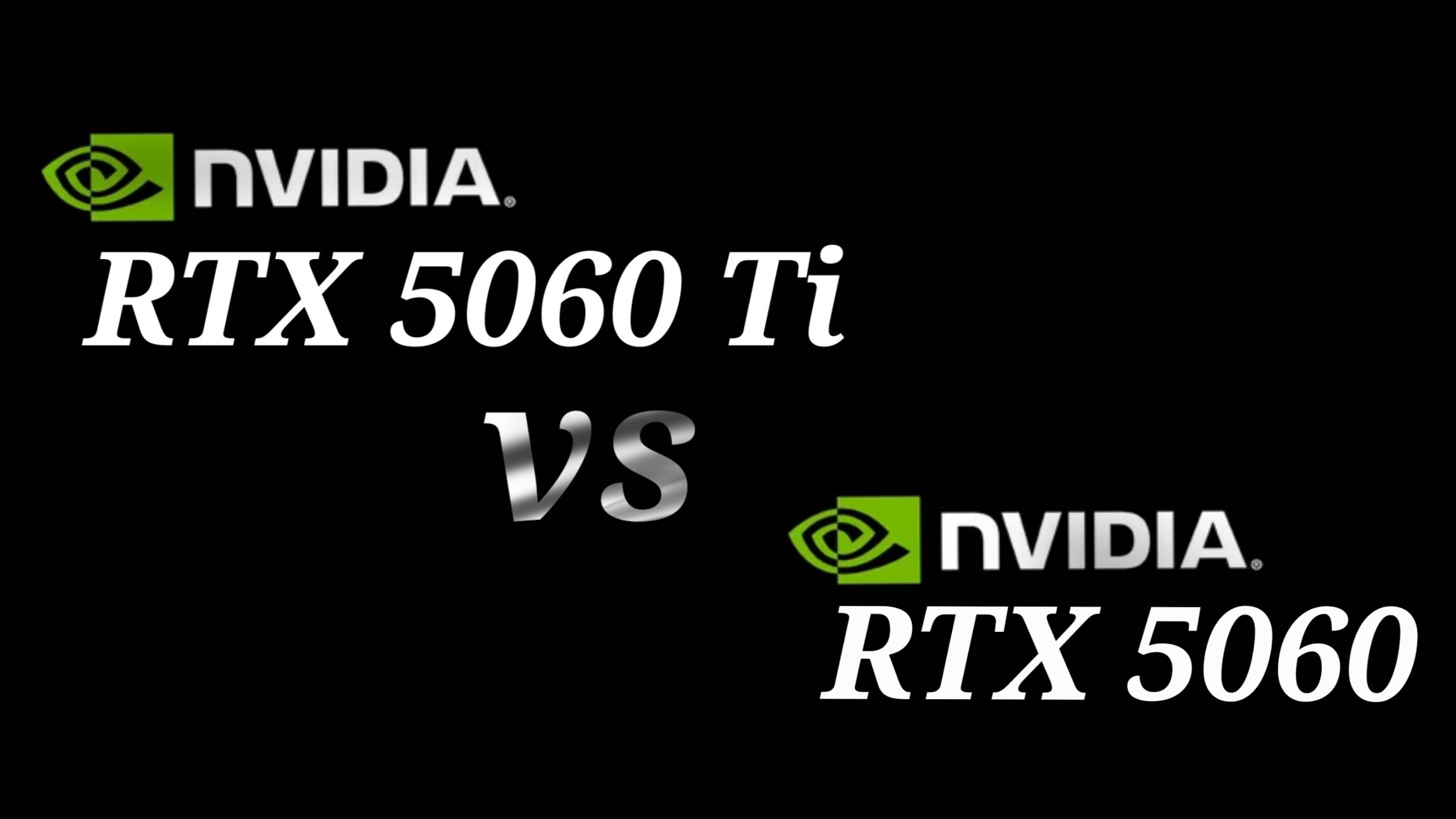 RTX 5060 vs RTX 5060 Ti - сравнительный тест видеокарт смотреть онлайн
