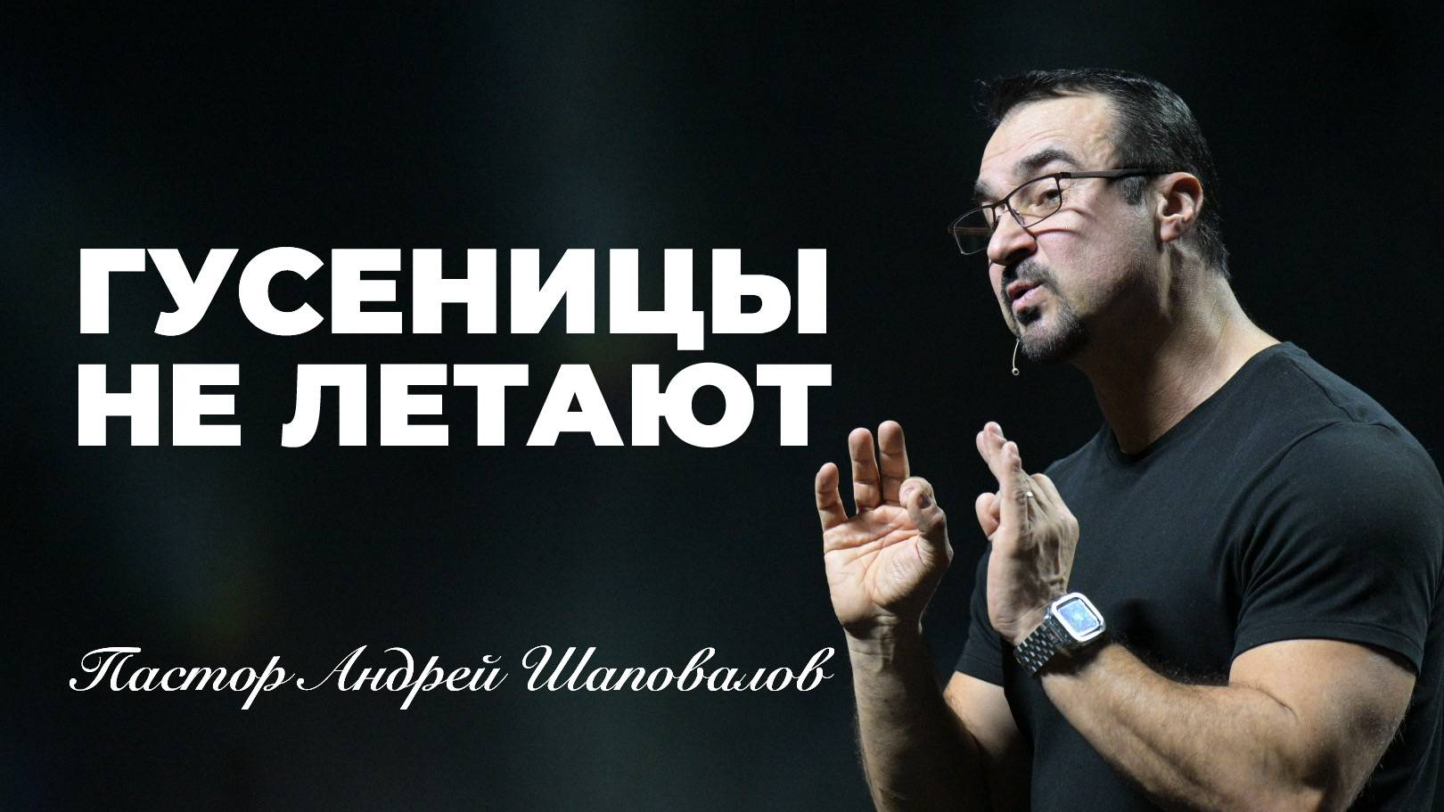 «Гусеницы не летают» Пастор Андрей Шаповалов смотреть онлайн