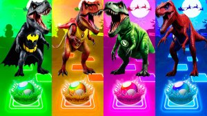 СУПЕРГЕРОИ ДИНОЗАВРЫ - Мультики про Динозавров | МУЛЬТФИЛЬМЫ ДИНОЗАВРЫ в Tiles Hop 72 серия