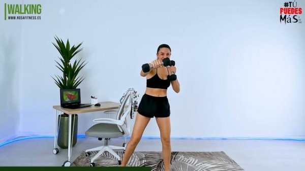 Caminar en CASA para BAJAR de PESO   SUPER COMBO WALKING   40 MIN