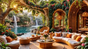 Мягкий летний джазовый плейлист ☕ Утренняя атмосфера кофейни , которая поднимет вам настроение