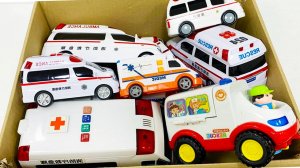 Мультики про яркие машинки с мигалками для малышей. Мини-машины скорой помощи едут с сиренами