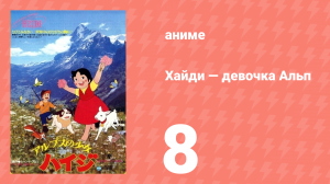 Хайди — девочка Альп 8 серия (аниме-сериал, 1974)