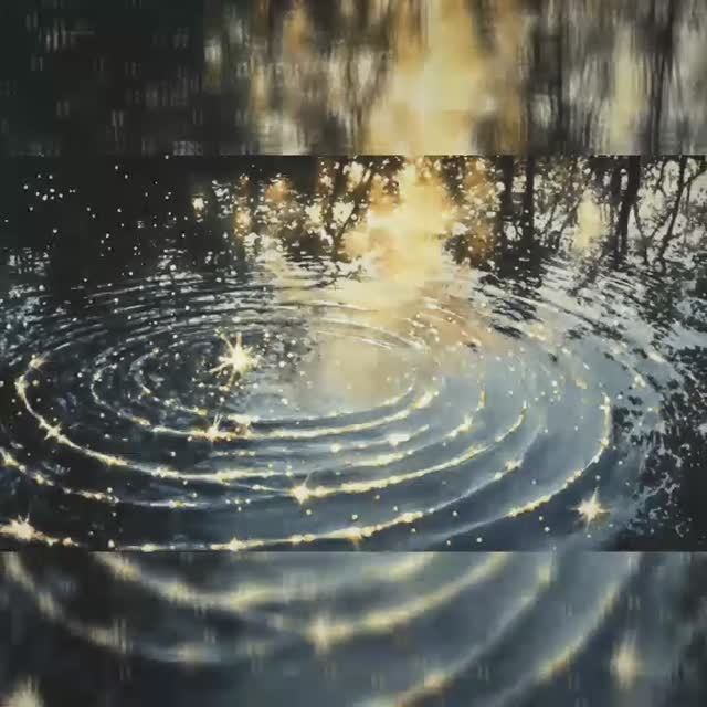 Пруд лесной (стихи В.Мучкин, исп.,клип ИИ)