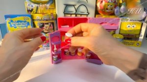 РАСПАКОВКА ИГРУШЕК - ПЕРВАЯ ЧАСТЬ 40+ минут мультсериала "ГУБКА БОБ Квадратные штаны"