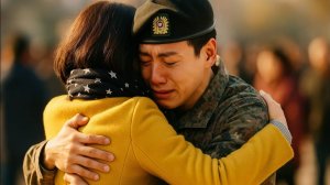 Трогательный момент! Как отец и мать встретили Чонгука с военной службы, плача‼ ️