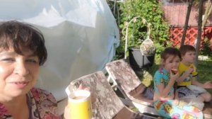 Обустраиваем зону отдыха. Наводим уют. Вот это помощь. Все для самых дорогих. Жизнь семьи в деревне.