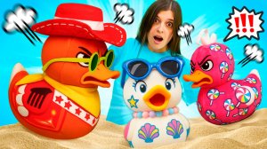 🦆Мягкие игрушки KWAAKS объединились, чтобы попасть на концерт! Кто круче: Ариэль или Диджей БОБ?