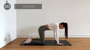 5 MIN STOMACH VACUUM WORKOUT   Train Your Transverse Abdominis For A Tight Belly   Eylem Abaci