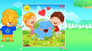 Развивающий мультик игра для детей "Пазлы" Для самых маленьких