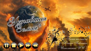 "УСТАВШАЯ ЗЕМЛЯ " песня  на стихи Ксении Павленко