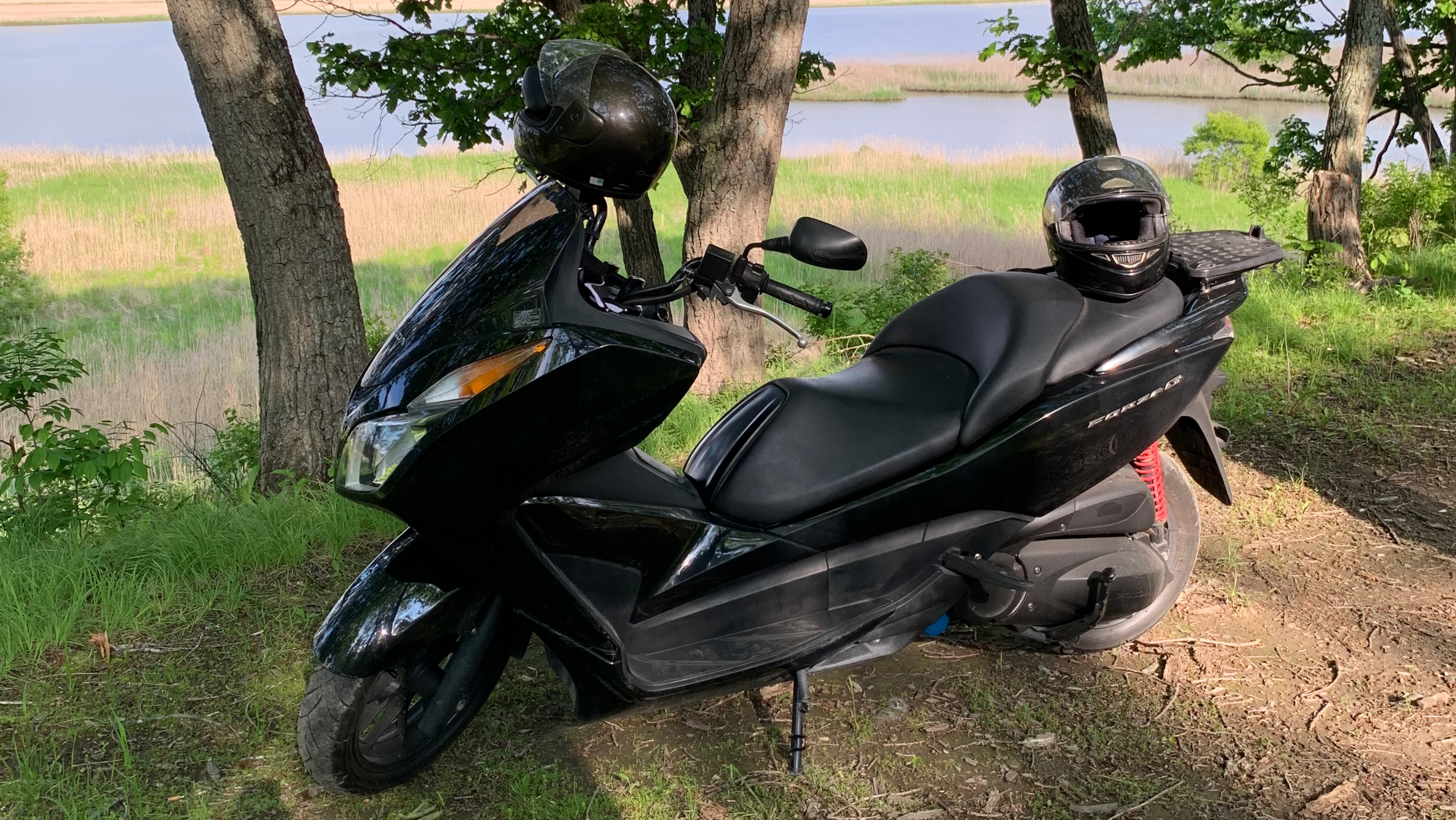 Подальше от города и суеты …🏍️💨 🌤️