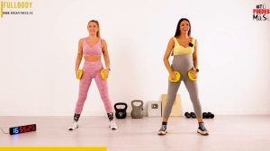 Rutina Completa FULLBODY para Fortalecer y Bajar de Peso   35 MINUTOS