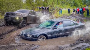 Покойся с миром, BMW...  БИТВА с ДЖИПАМИ пошла НЕ ПО ПЛАНУ