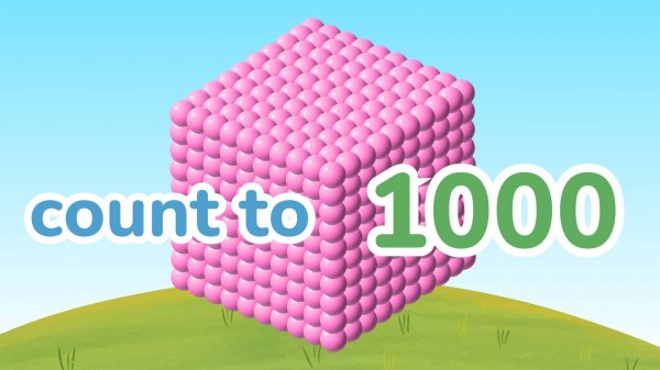 Считаем до 1000 на Английском Языке |BittyBeam Для Детей