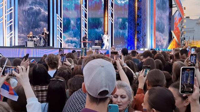 Концерт. Красная площадь.Сергей Лазарев.11 июня 2025.День России смотреть онлайн