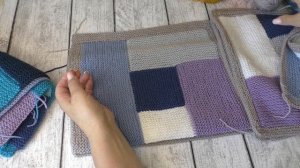 Вязальный влог №3. Вязание в июле.