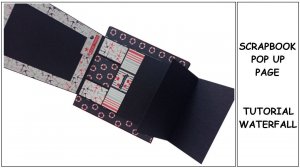 СЕМЕЙНЫЙ ФОТОАЛЬБОМ В МОРСКОМ СТИЛЕ / СТРАНИЦА № 2 / СКРАП / ИНТЕРАКТИВНЫЙ ПОП АП ЭЛЕМЕНТ ВОДОПАД