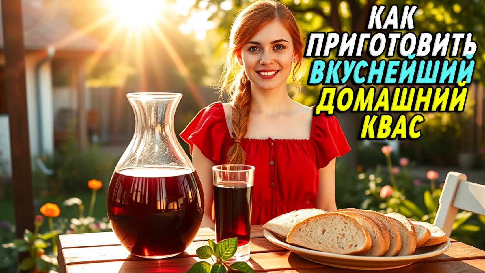 Как приготовить домашний квас из хлеба смотреть онлайн