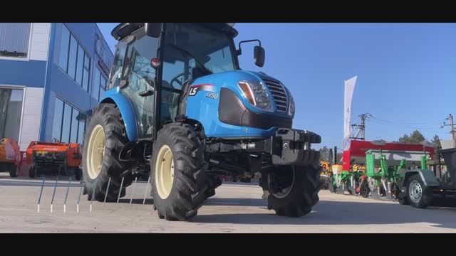 Трактор LS XR50 - лучший корейский трактор под любые задачи (50 л.с.) смотреть онлайн