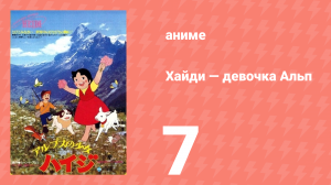 Хайди — девочка Альп 7 серия (аниме-сериал, 1974)