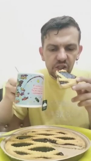 Душевное Чаепитие с песочным черничным пирогом Шарлиз