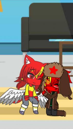 СССР потерял жену (Девушку?) и не может успокоиться в её смерти.