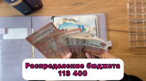 #24 Распределение семейного бюджета по конвертам / Июнь / 113400 ПОПАЛАСЬ НА МОШЕННИКОВ