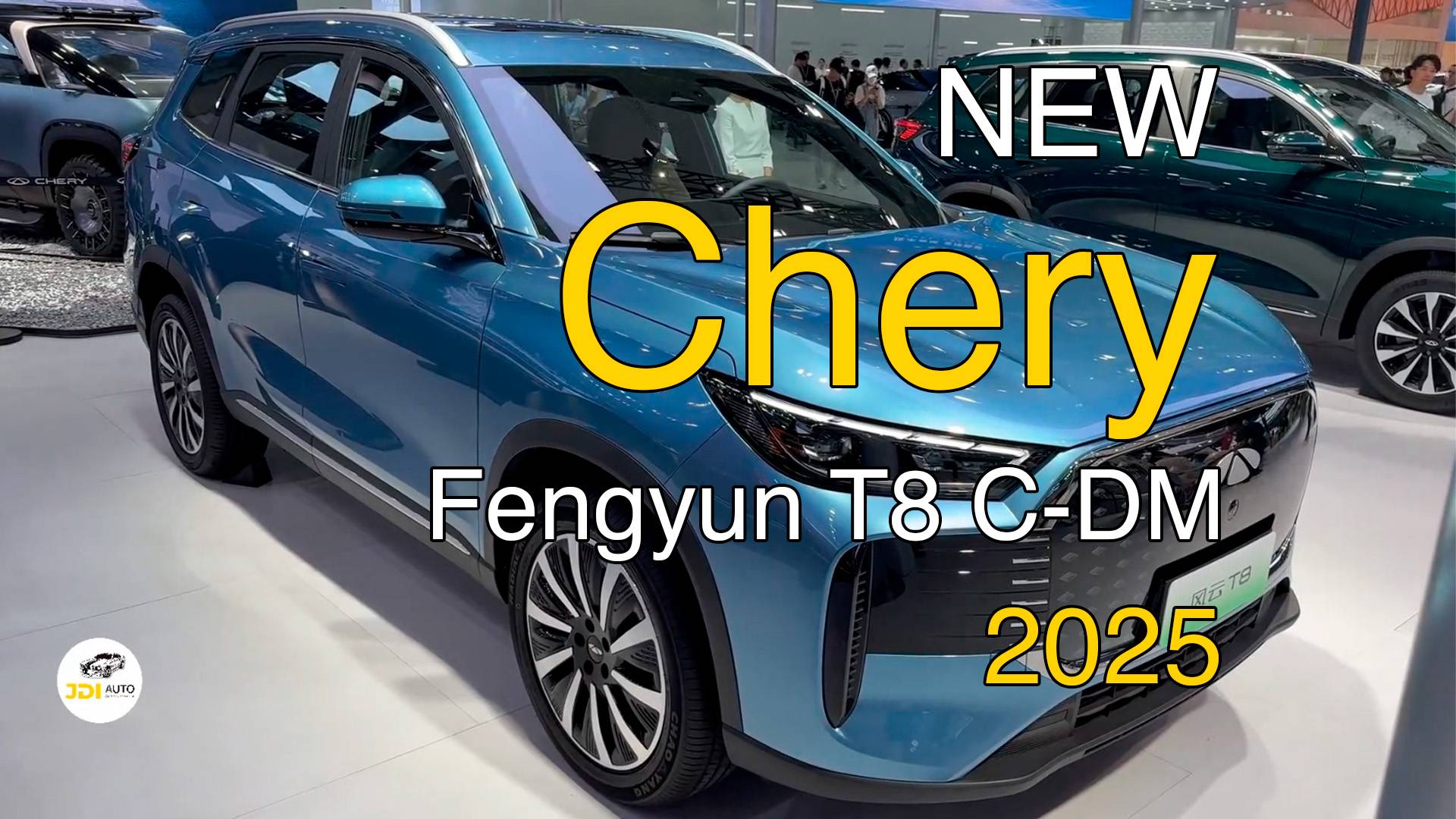 Новый Chery Fengyun T8 C-DM 2025 года часть2. Видео обзор.