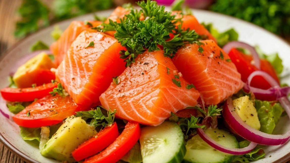 Салаты с огурцами без майонеза