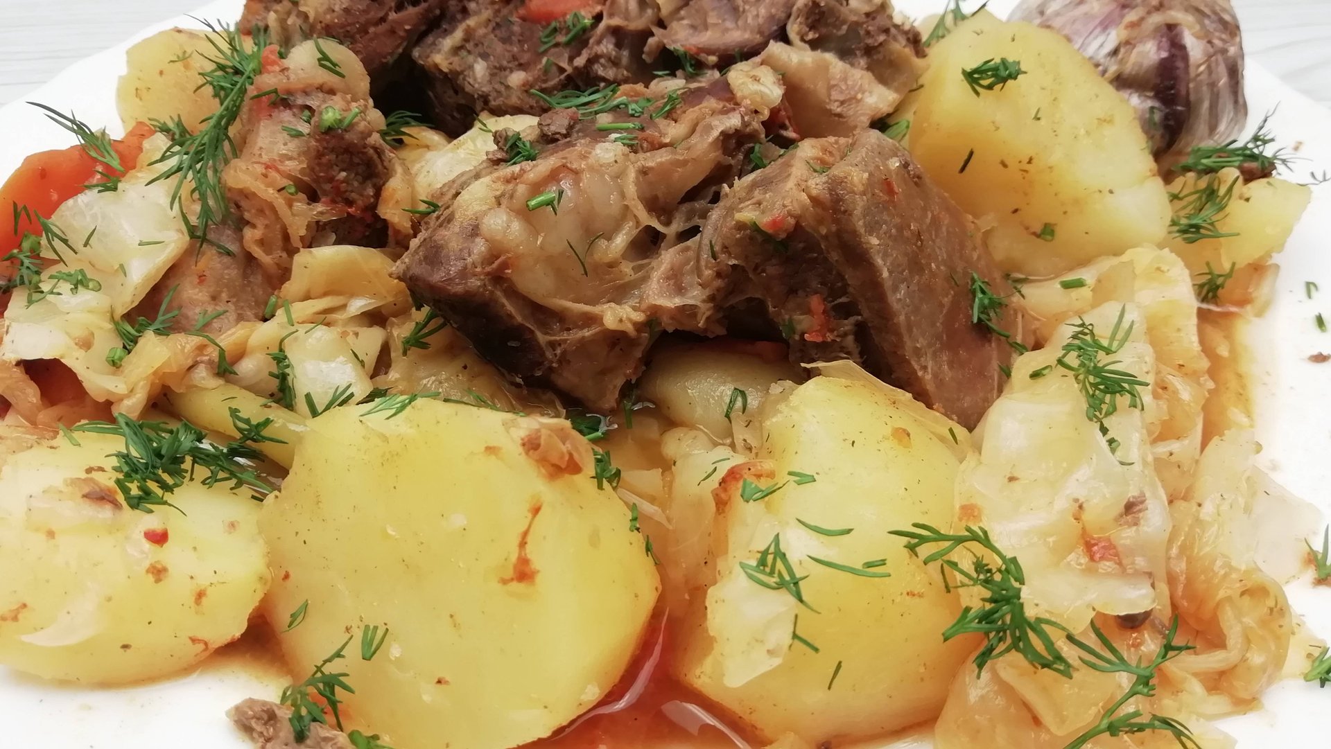 Это не картошка с мясом,а Димляма!Невероятная Вкуснятина Готовится Практически Без Вашего УЧАСТИЯ! смотреть онлайн