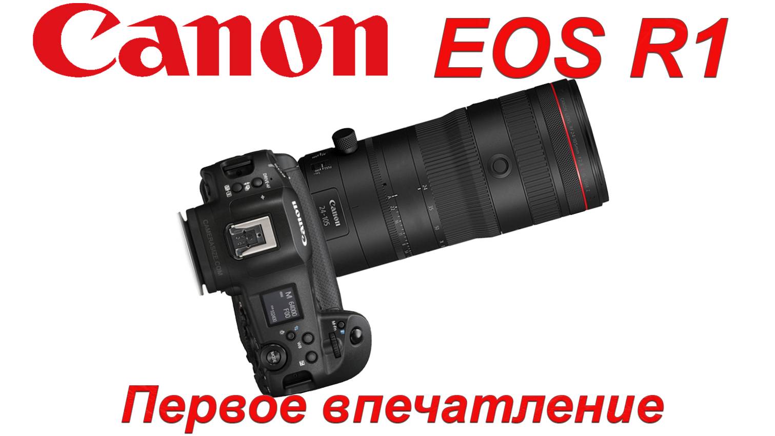 Canon EOS R1 (часть 1). Первое впечатление. + RF 24-105 F/2.8.