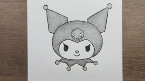 Как нарисовать Куроми карандашом, простое пошаговое руководство по рисованию для начинающих