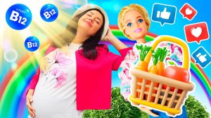 Советы доктора: беременная Барби и подруга отдыхают правильно! ☀️