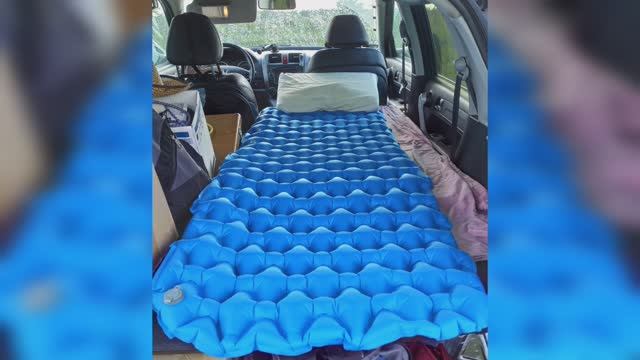 Спальное место 2 метра для машины. Как спать в Honda CRV camper. Bed Platform смотреть онлайн