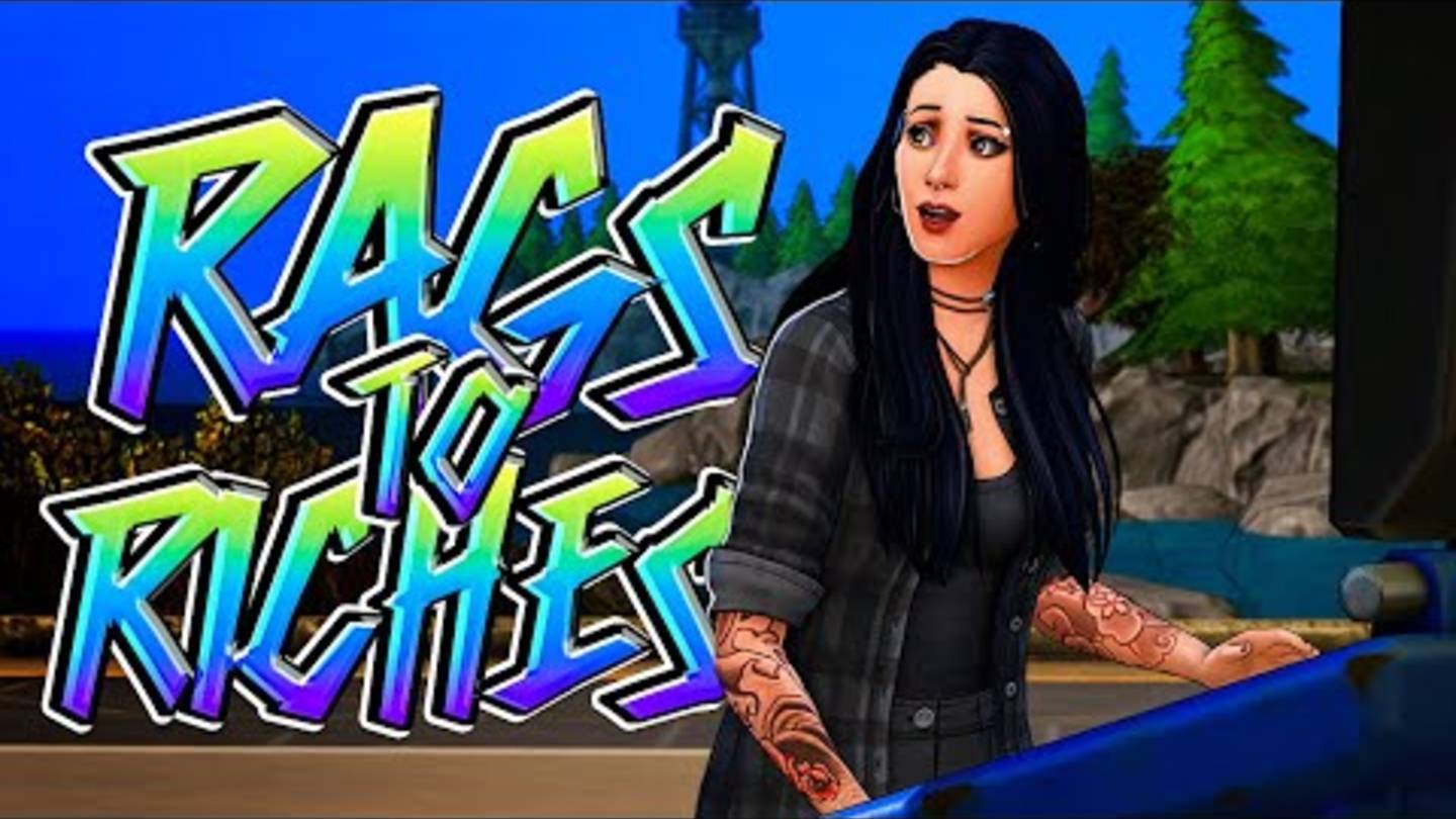 ОПОЗОРИЛАСЬ НА СВИДАНИИ ⧸⧸ ОТЕЛЬ В СИМС 4 ⧸⧸ The Sims 4 Rags To Riche смотреть онлайн