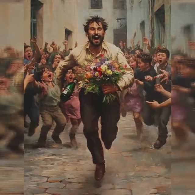 Холостяцкий марш (стихи, клип В.Мучкин, исп.ИИ)