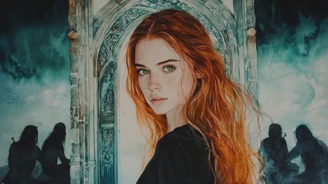 Ведьма (стхи В.Мучкин, исп., клип ИИ)