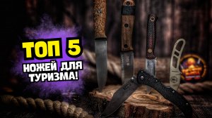 🔥 Не БАНАЛЬНЫЙ ТОП-5 ножей для туризма в 2025 году — актуальный выбор для леса, гор и выживания! 🔪