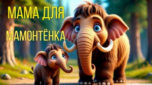 Мама для мамонтёнка.