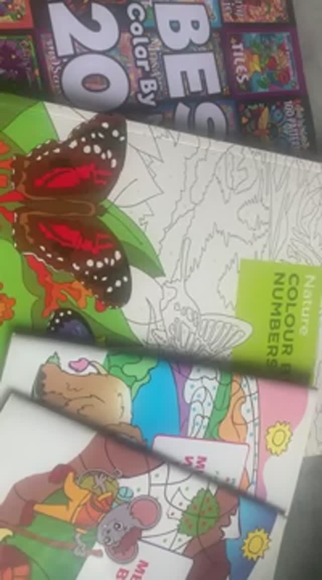 Хобби влог. Покупки арт материалов и раскрасок. Крашу новую раскраску. смотреть онлайн