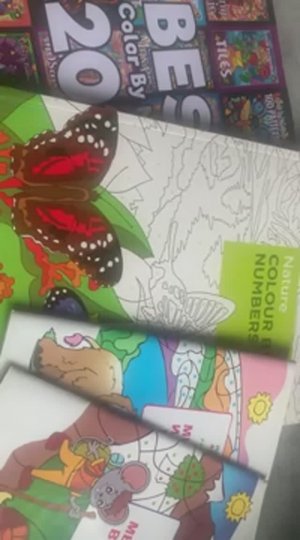 Хобби влог. Покупки арт материалов и раскрасок. Крашу новую раскраску.