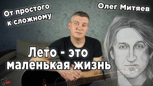 Олег Митяев - Лето - это маленькая жизнь (от простого к сложному)