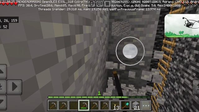 майнкрафт выживаю на обычном чанке
(#26 ну капаю)