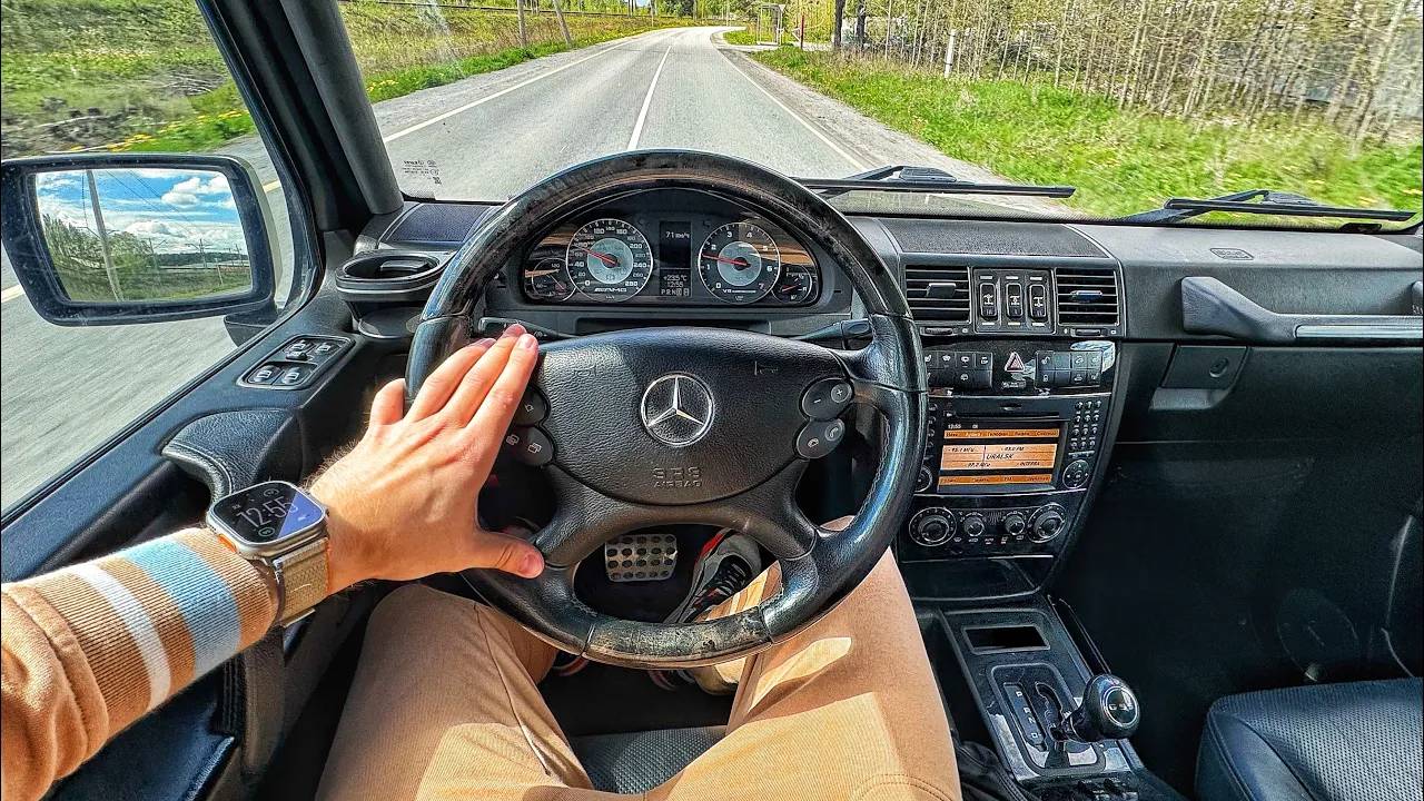2009 Mercedes-Benz G55 AMG Kompressor - ТЕСТ-ДРАЙВ ОТ ПЕРВОГО ЛИЦА смотреть онлайн